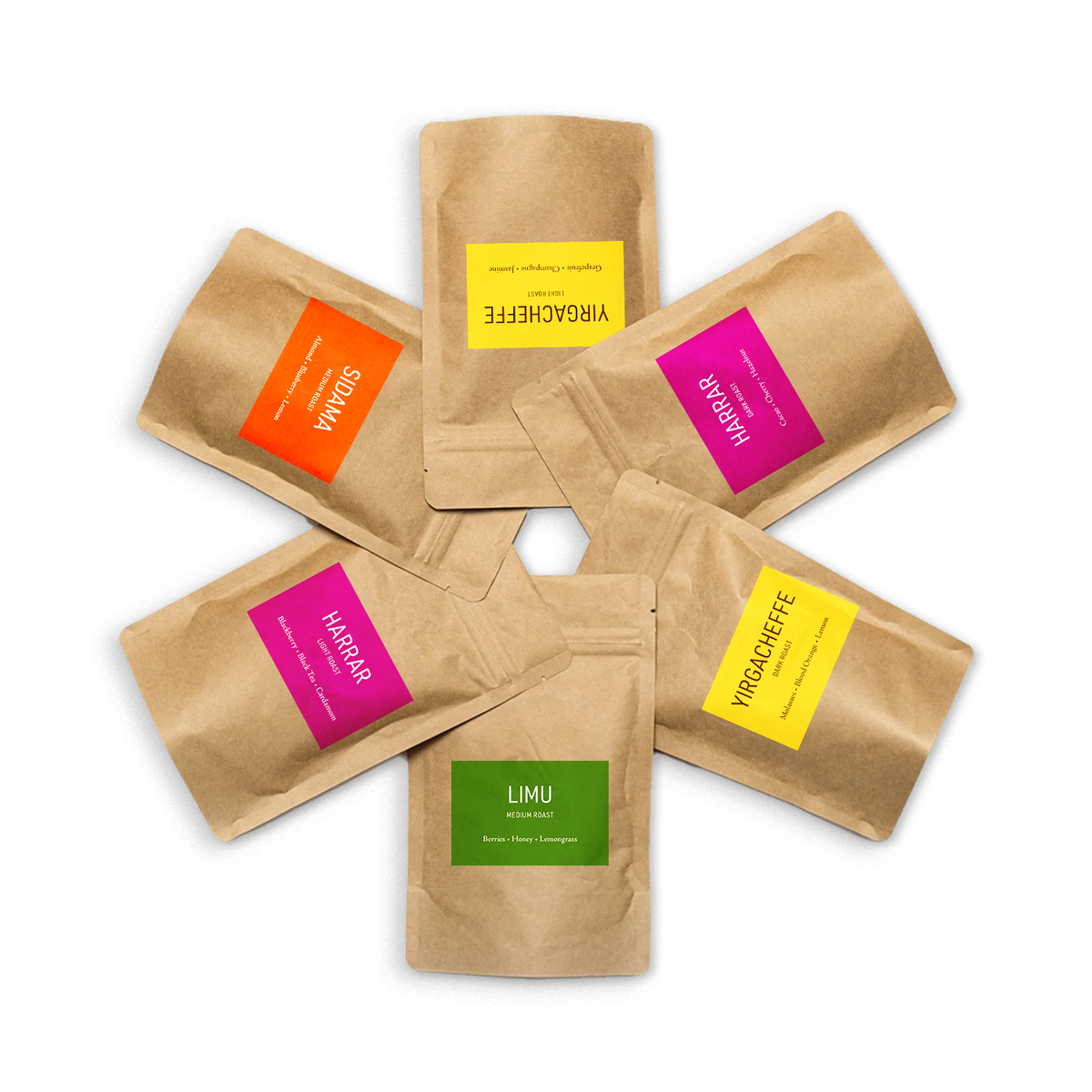 Buunni Coffee Sampler Single Origin 6 pack